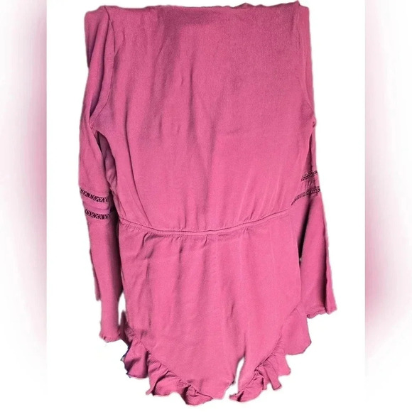 Tobi, Size L, Red Wine Romper - Picture 8 of 16